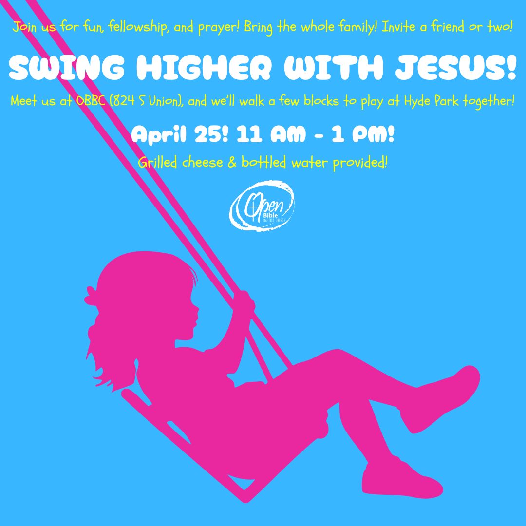 Swing Higher with Jesus! Social