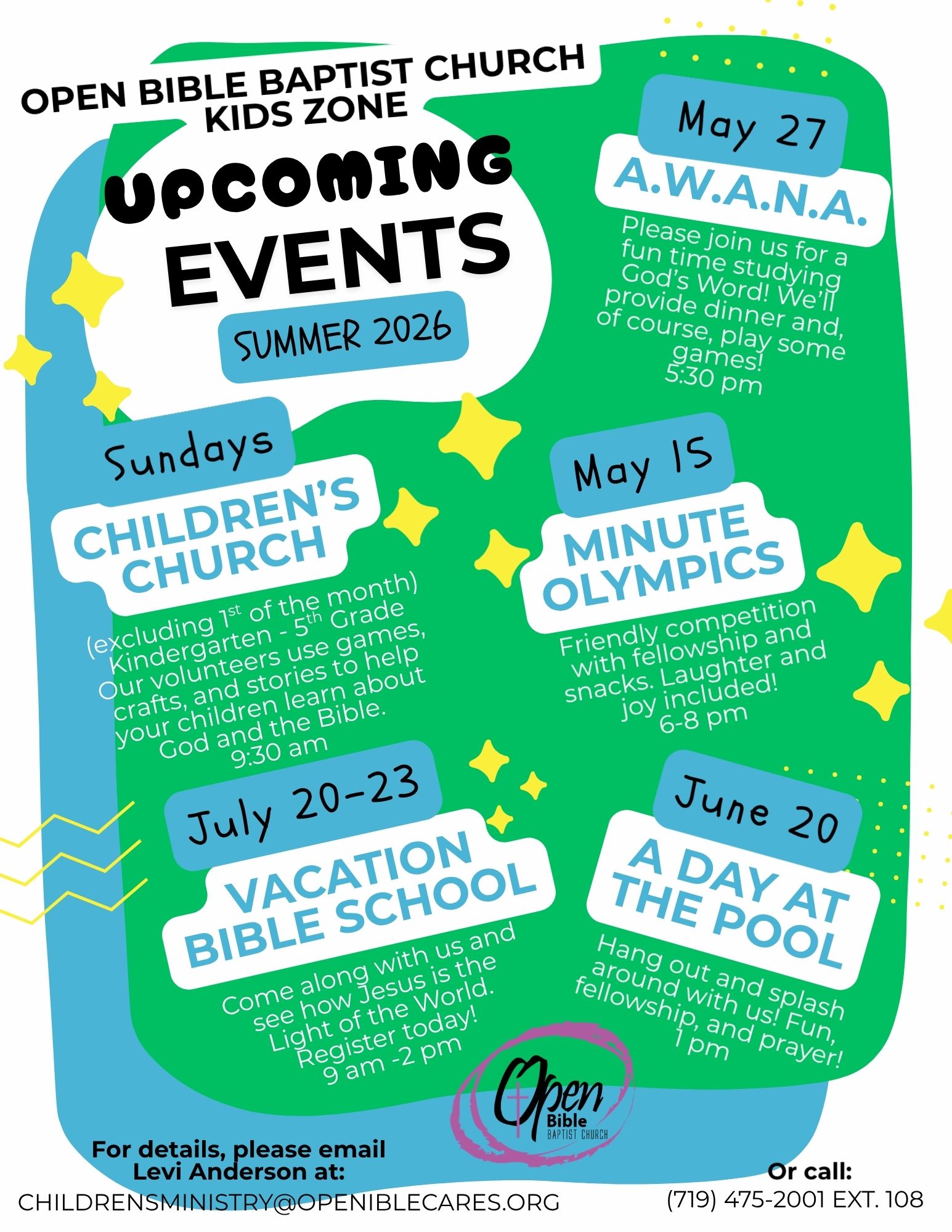 Upcoming Events Flyer Summer 2026 (2)