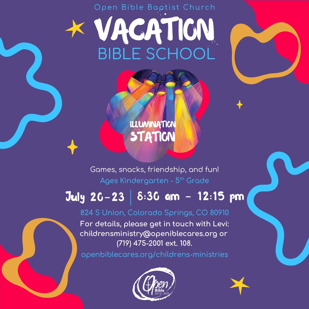 Vacation Bible School 2026 Flyer (1080 x 1080 px)